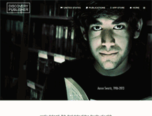 Tablet Screenshot of discoverypublisher.com